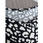 Only párducmintás pulóver - S