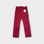 Stradivarius bordó farmernadrág - XS (ÚJ)