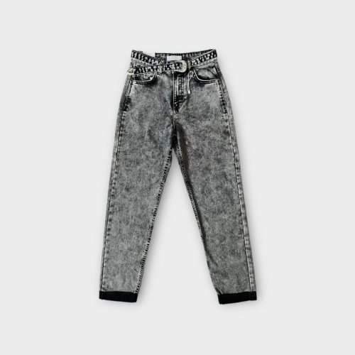 Bershka farmernadrág övvel - XXS (ÚJ)