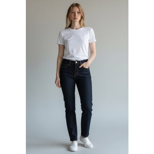 Miss bonbon mom farmernadrág - XS (ÚJ)