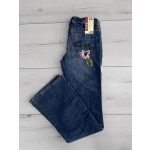 Esprit hímzett flare farmernadrág - S (ÚJ)