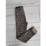 Bershka leopárdmintás farmernadrág - XXS (ÚJ)