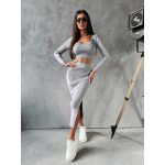 Olavoga 'Milano' szürke szett - S-M (ÚJ)