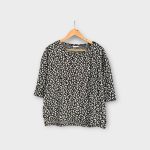 Yessica leopárdmintás női pulóver - S