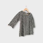 Yessica leopárdmintás női pulóver - S
