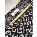 Yessica leopárdmintás női pulóver - S