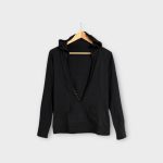 Kapucnis női felső - S