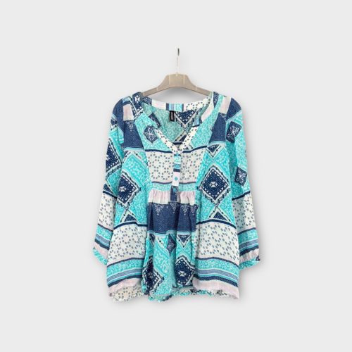 H&M mintás női blúz - S