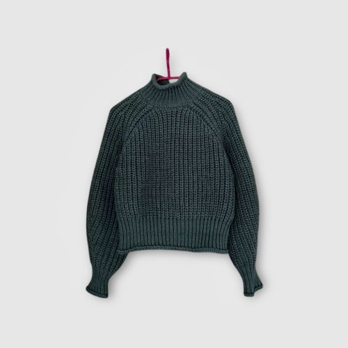 H&M vastag kötött pulóver - S