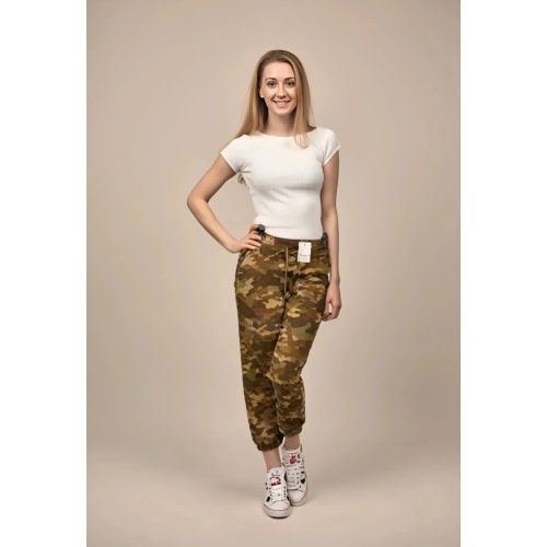 Tezenis terepmintás melegítőnadrág - S (ÚJ)