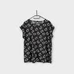 Mintás női póló - L