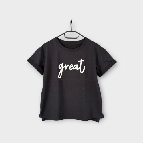 Feliratos női felső - S