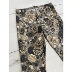 Rózsás női leggings - S
