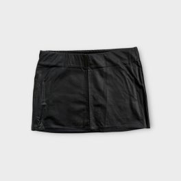 Női műbőr miniszoknya - S