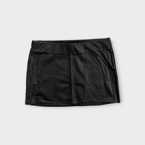 Női műbőr miniszoknya - S