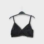 Fekete női melltartó - S