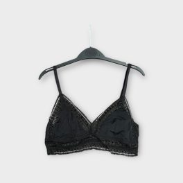 Fekete női melltartó - S