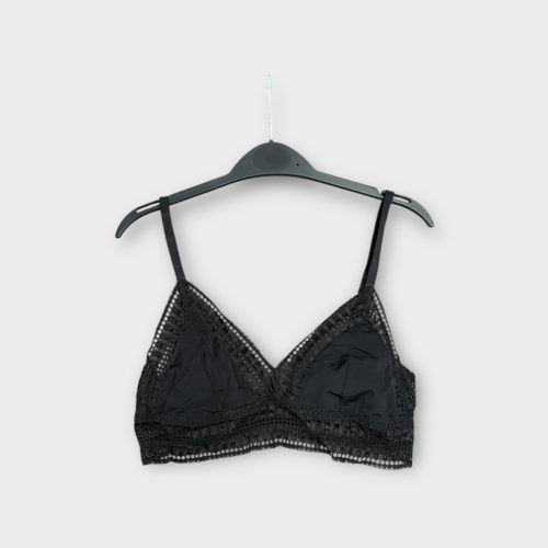 Fekete női melltartó - S