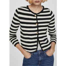 Mango csíkos kardigán - XS (ÚJ)