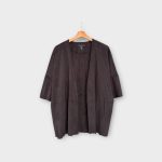 Amisu női művelúr kabátka - XL