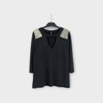 Stradivarius sötétszürke női felső - S