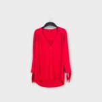 S.Oliver piros női blúz - XS