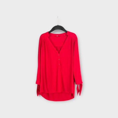 S.Oliver piros női blúz - XS