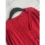 S.Oliver piros női blúz - XS