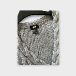 H&M gyapjúkeverék női pulóver - S