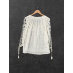 Mango hímzett női blúz - M