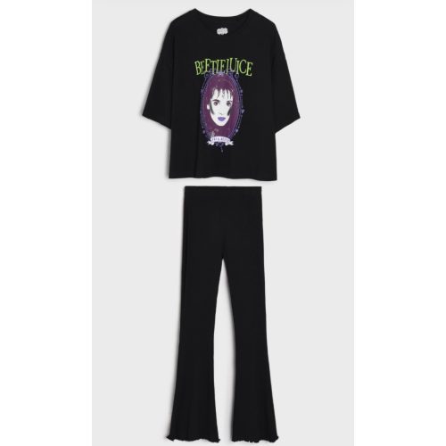 Beetlejuice női pizsama szett - M (ÚJ)