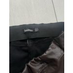 Boohoo női thermo műbőr nadrág - L