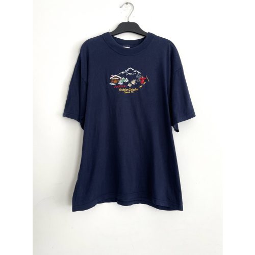 Hímzett női póló - M