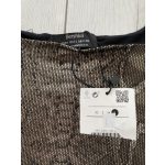 Bershka kígyómintás női top - L (ÚJ)