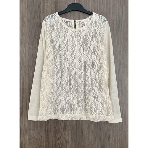 H&M törtfehér női felső - S