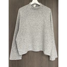 H&M emelt nyakú női pulóver - XL