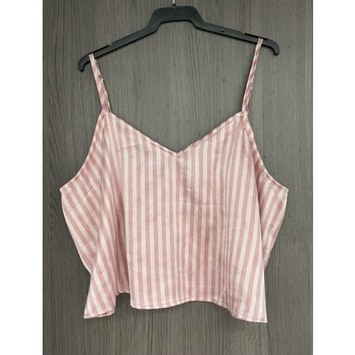 PLT csíkos női top - L