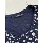 Bershka virágos női póló - XS