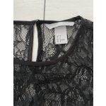 H&M csipkebetétes női felső - M