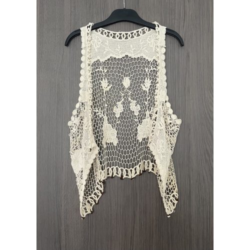 Horgolt női kardigán - S