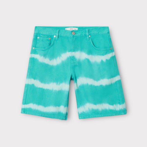 Mango batikolt női rövidnadrág - 34 (ÚJ)