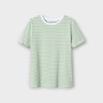 Mango csíkos női póló - S (ÚJ)