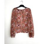 Mintás női blúz - XS