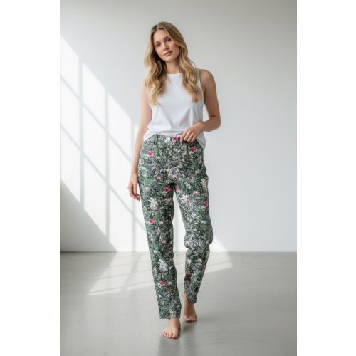 H&M virágos nadrág - XS