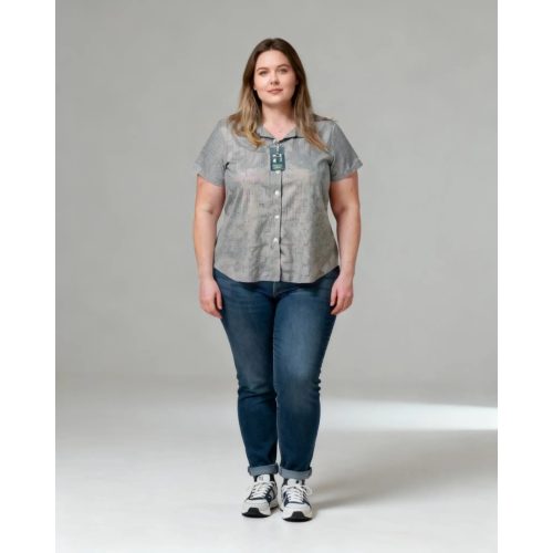 Premier kockás női ing - XXL (ÚJ)