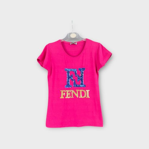 Flitteres női póló - S