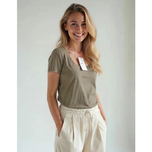 Mango női póló - S (ÚJ)