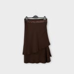 H&M sötétbarna női szoknya - S