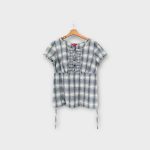 Monsoon kockás női blúz - XL