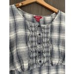 Monsoon kockás női blúz - XL